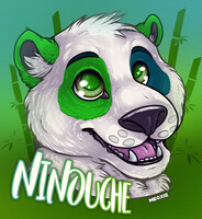 Badge of Ninouche 💚🐼
