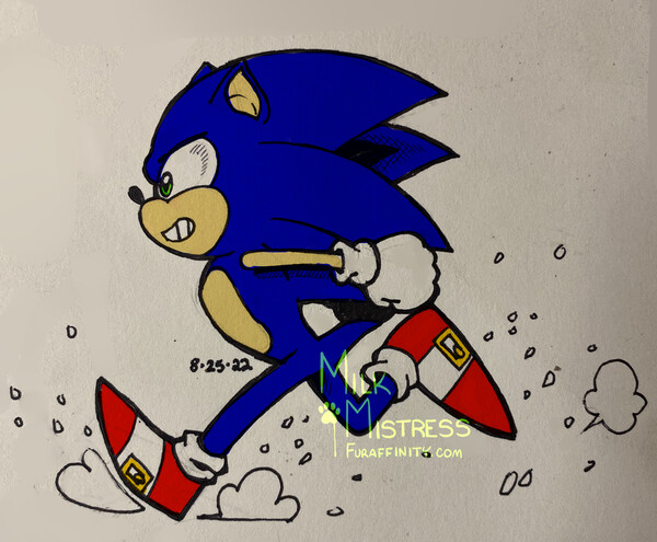 Gotta go fast by Desenhar e Pintar on pinterest : r/SonicTheHedgehog