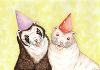 Celebratory Ferrets