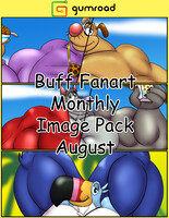 Buff Fanart Monthly Image Pack: August