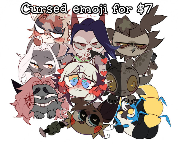 Cursed Emojis Art, Cursed Emojis