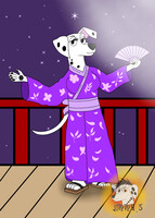 Perdita's kimono dress