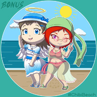 Chibi Beach [BONUS for StarlightHawk]