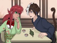 Kurama and Miyo