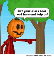 spy yelling at his team