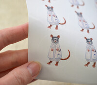 Lab Rat Stickers