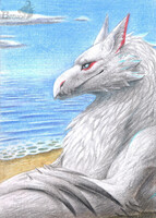 Beach vacation (ACEO)