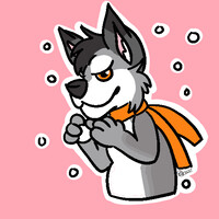 Bleis attaque boule de neige - sticckers