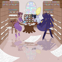 finished work about the library😗🎉