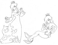 Rosalina to mermaid