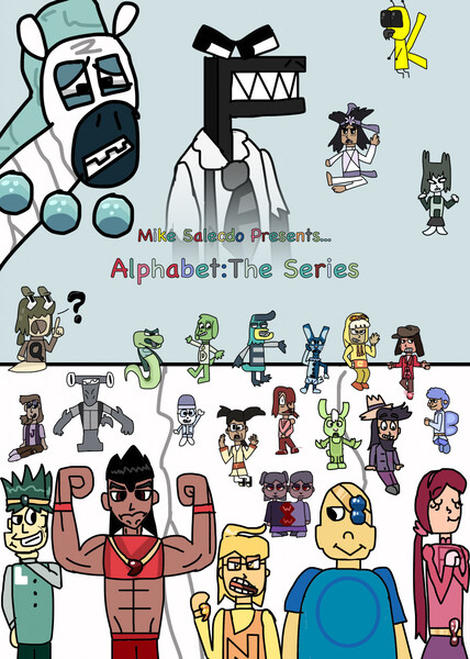 What Alphabet Lore Season 1 Scene do you think I can draw? I'll put it into  one big drawing. (also this guy is my oc, don't call him a furry) :  r/alphabetfriends