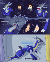 Azurite Miraidon TF YCH by hyenasoup -- Fur Affinity [dot] net