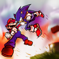KenzaiPhx — This time I drew Fleetway Super Sonic!