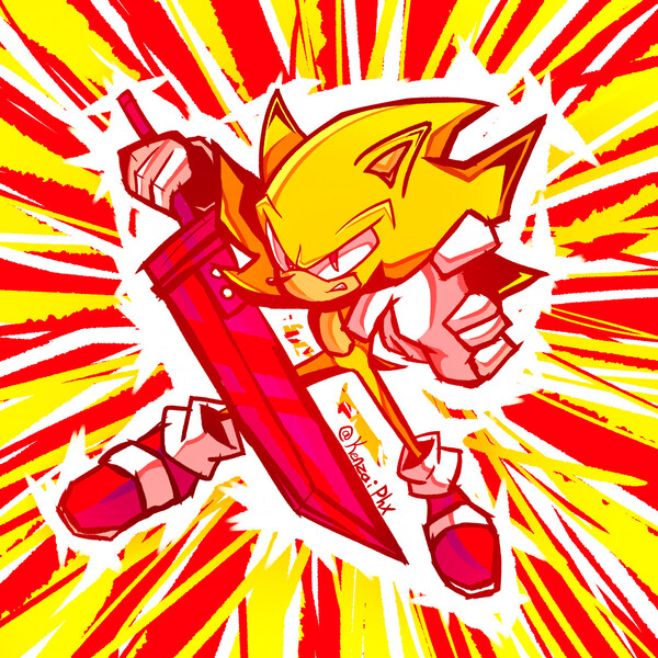 Super Sonic (Final Fantasy Sonic X) by KA9999 on DeviantArt