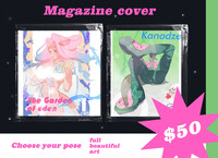 MAGAZINE COVER Commission