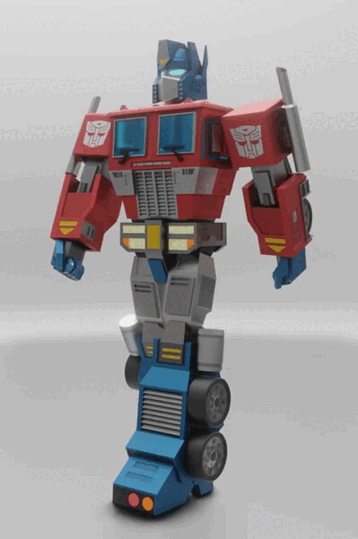 optimus walking