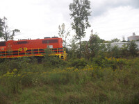 Orange Locomotive