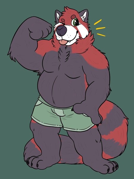 This Wah is Showin Off by Jacktheredpanda -- Fur Affinity