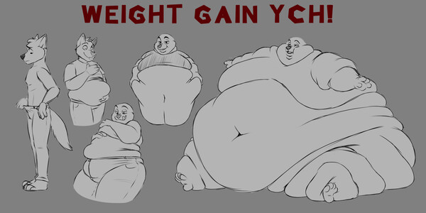 Weight Gain Ych By Shikakaka Fur Affinity [dot] Net