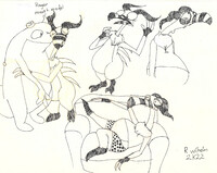 [SFW][SKETCHPAGE] Roger Grovendorf rough model sheet