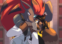 Friends Hug. Comm.#838