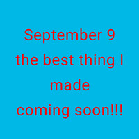 Coming soon! Will drop up in September 9