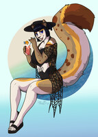 Who Says Goths Can't Enjoy The Beach?