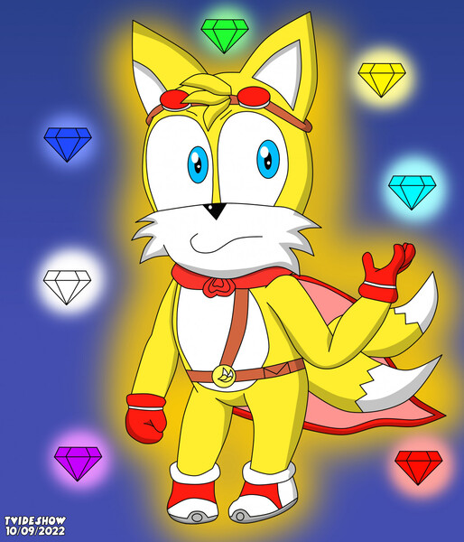 Tails Doll Hugs Tails by Skulltronprime969 -- Fur Affinity [dot] net