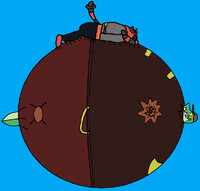 CrocoDan Pooltoy Bed