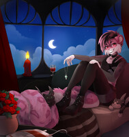 Moonlit Snow'pard~ by Talilly