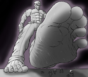 Silver's Hyper Sized Feet' By TheReal_Tails-Chan by cornchip21 -- Fur  Affinity [dot] net