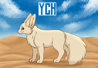 YCH Fennec fox (CLOSED)