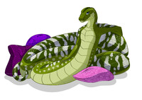 Snek Sofa - Clear Background