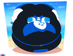 Willow became a blueberry by Piggy_fan_556677 -- Fur Affinity [dot