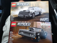 Display of Astro Martin DB5 and Dodge Charger R/TT