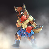 Chibi Boxer YCH - Gunther