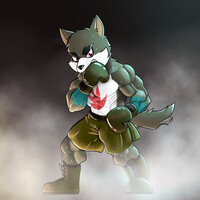 Chibi Boxer YCH - Antonio