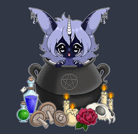 Kyrie ~ Halloween YCH