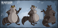 Raccoon Reference Sheet