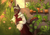 [Animated YCH] Flower care
