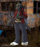 [AT] Dog with Monster