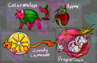 Fruit Cat Adopts!