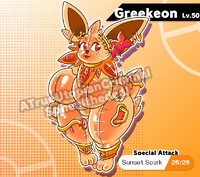 [AF CUSTOM] Greek Muse Jolteon Pool Toy