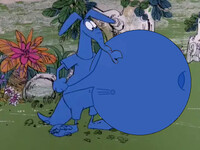 Fat Aardvard's belly