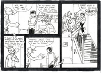 berdly tries to look cool