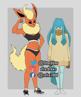 Flareon and Glaceon couple adopts auction