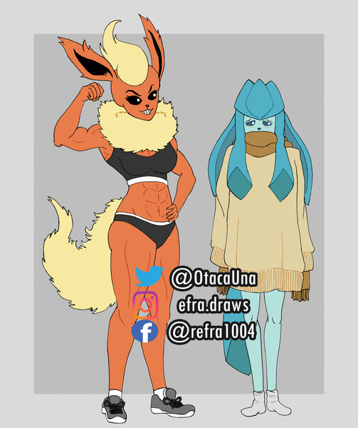 FLAREON EVOLUTION POKEMON [ADOPT RE-OPEN] by ExBesh -- Fur Affinity [dot]  net