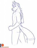 Sketch Pose from Yoko-Darkpaw