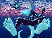 Aquatic Space Dragon