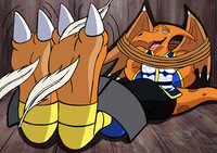 JET FEET FEATHER TICKLING